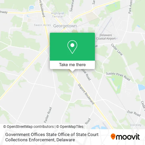 Government Offices State Office of State Court Collections Enforcement map