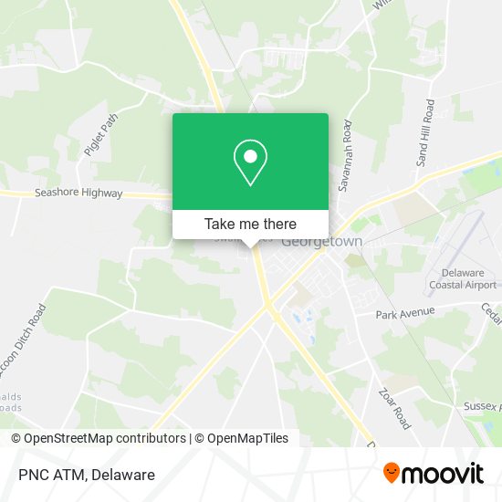 PNC ATM map