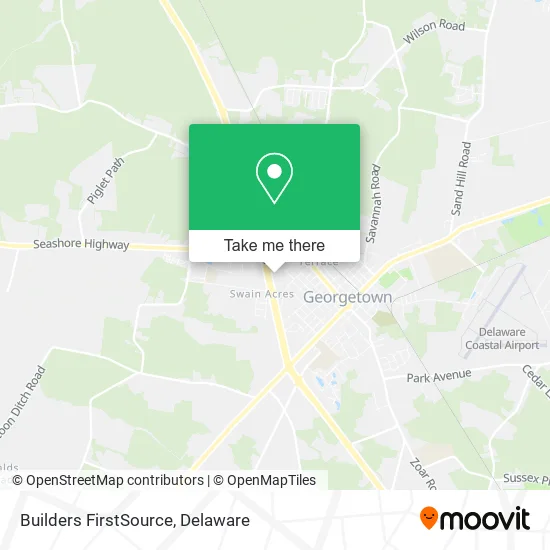 Builders FirstSource map