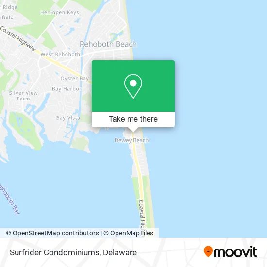 Mapa de Surfrider Condominiums