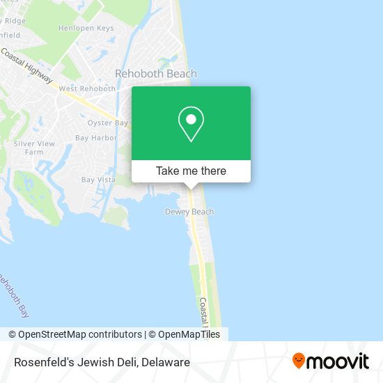 Mapa de Rosenfeld's Jewish Deli