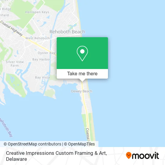 Mapa de Creative Impressions Custom Framing & Art