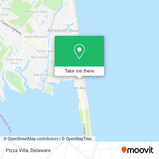 Pizza Villa map