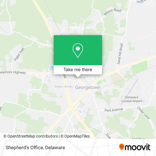Mapa de Shepherd's Office