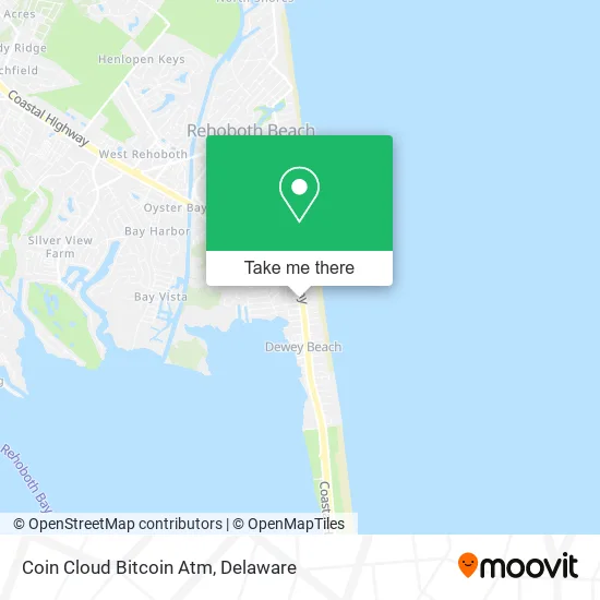 Coin Cloud Bitcoin Atm map
