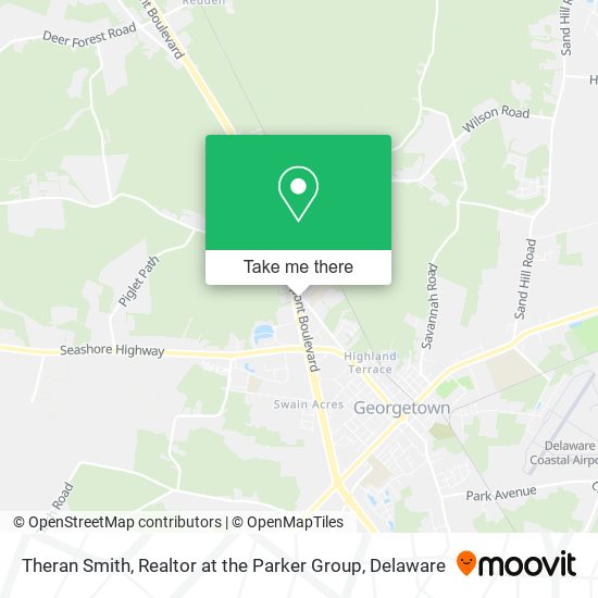 Theran Smith, Realtor at the Parker Group map