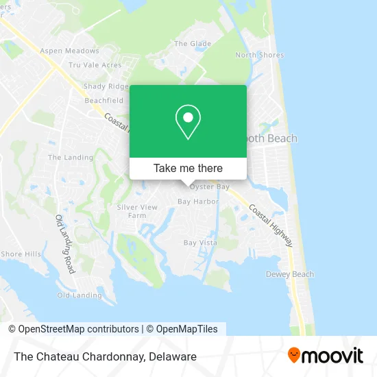 The Chateau Chardonnay map