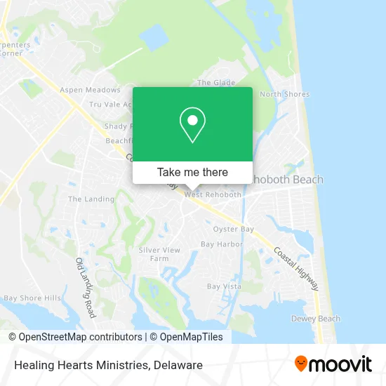 Healing Hearts Ministries map