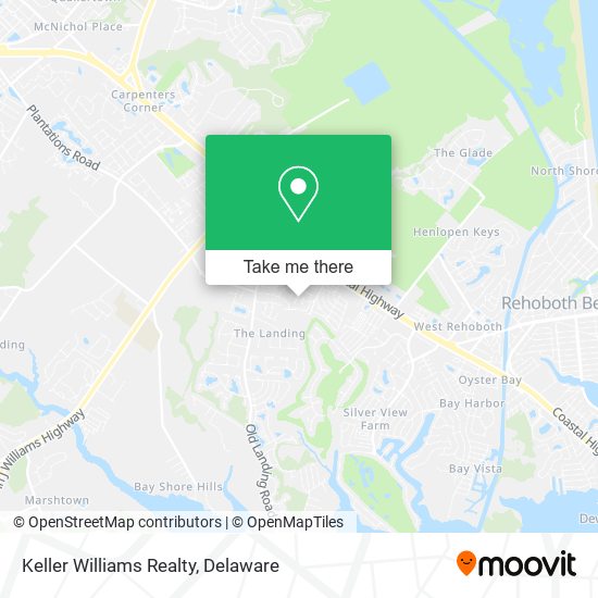Mapa de Keller Williams Realty