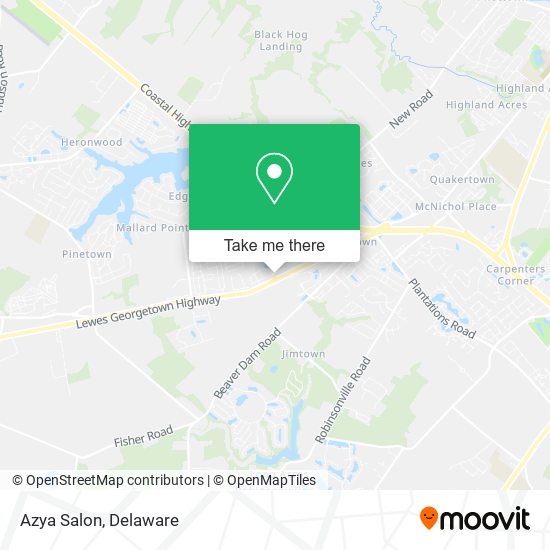 Mapa de Azya Salon