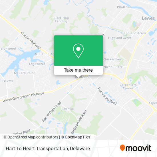 Mapa de Hart To Heart Transportation