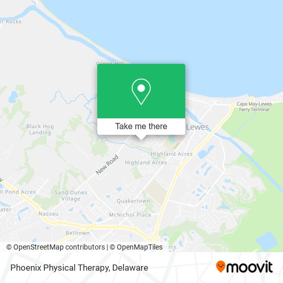 Phoenix Physical Therapy map