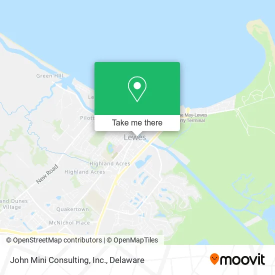 John Mini Consulting, Inc. map