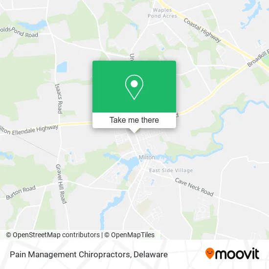 Pain Management Chiropractors map