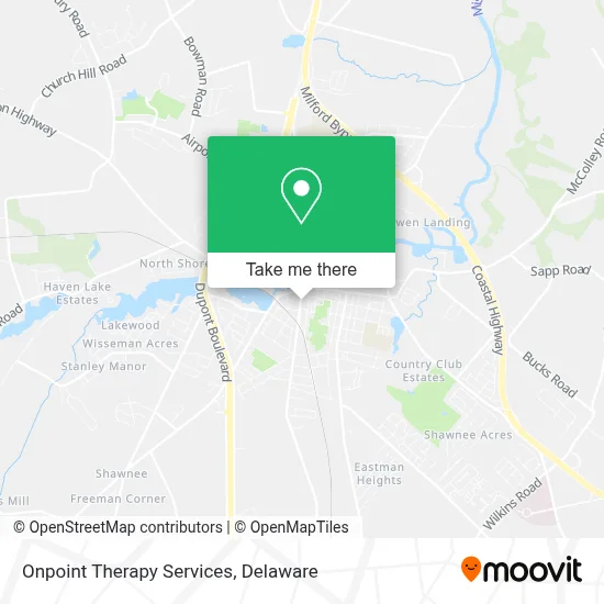 Onpoint Therapy Services map
