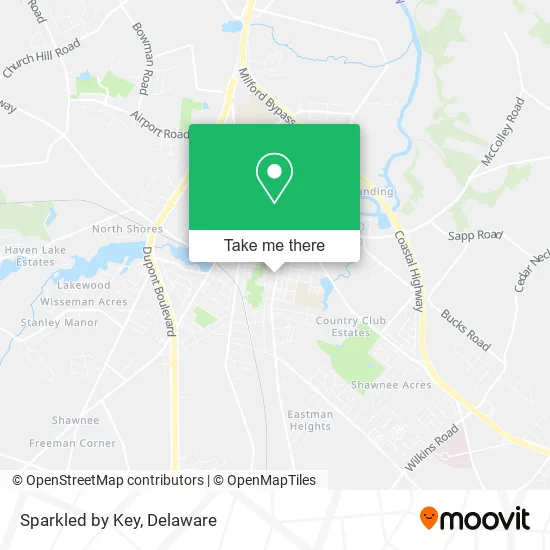 Sparkled by Key map