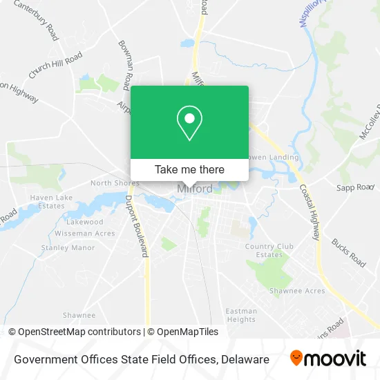 Government Offices State Field Offices map