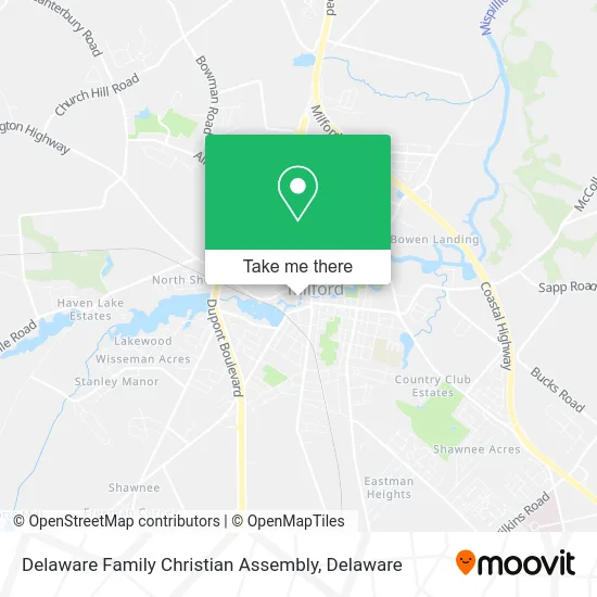 Delaware Family Christian Assembly map