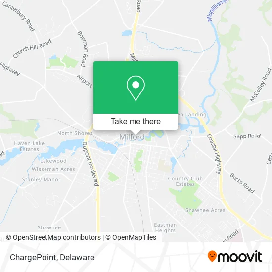 ChargePoint map