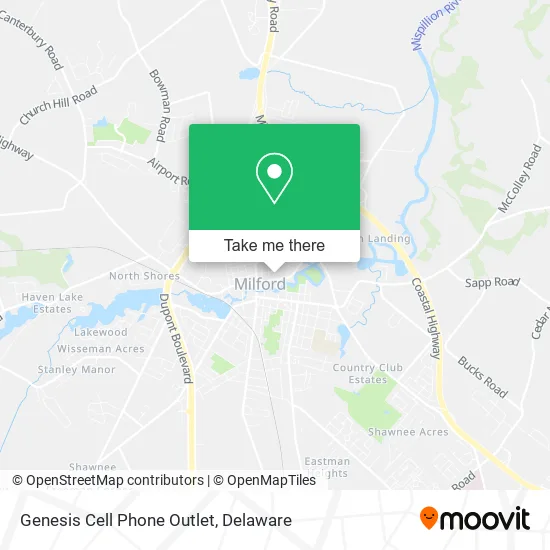 Genesis Cell Phone Outlet map
