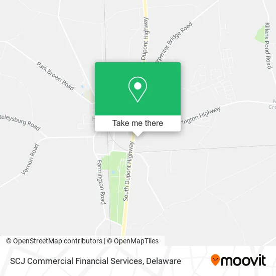 SCJ Commercial Financial Services map