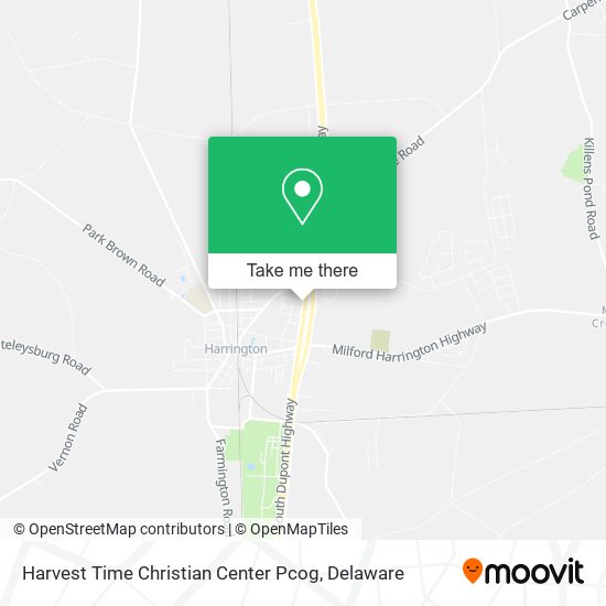 Mapa de Harvest Time Christian Center Pcog