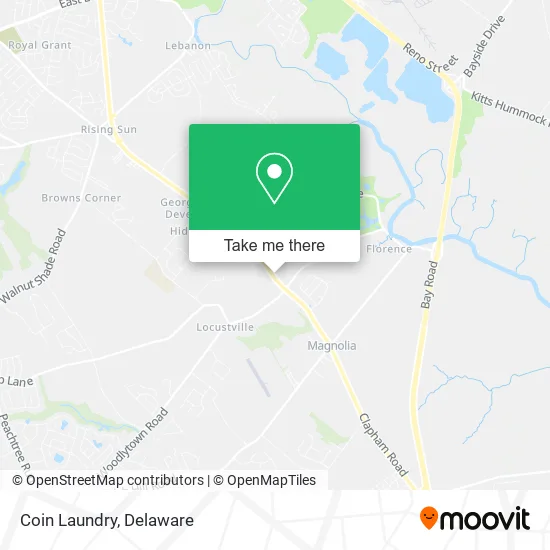 Coin Laundry map