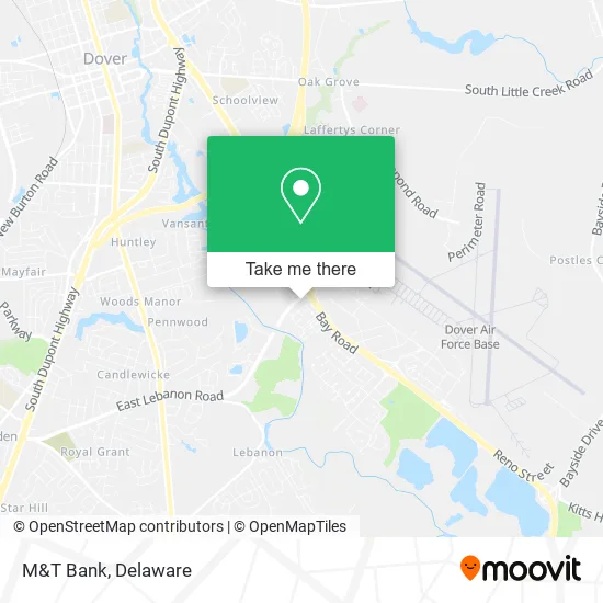M&T Bank map