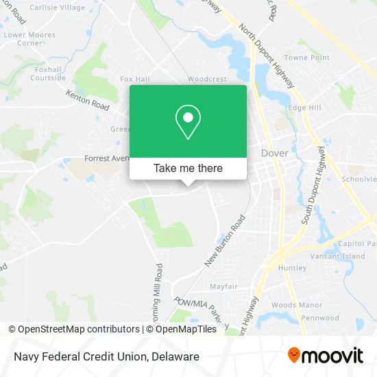 Navy Federal Credit Union map