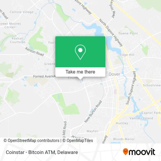 Coinstar - Bitcoin ATM map