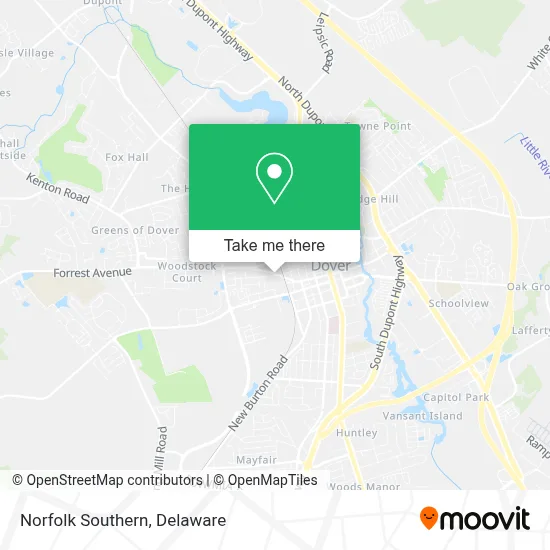 Norfolk Southern map