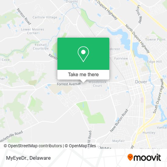 Mapa de MyEyeDr.