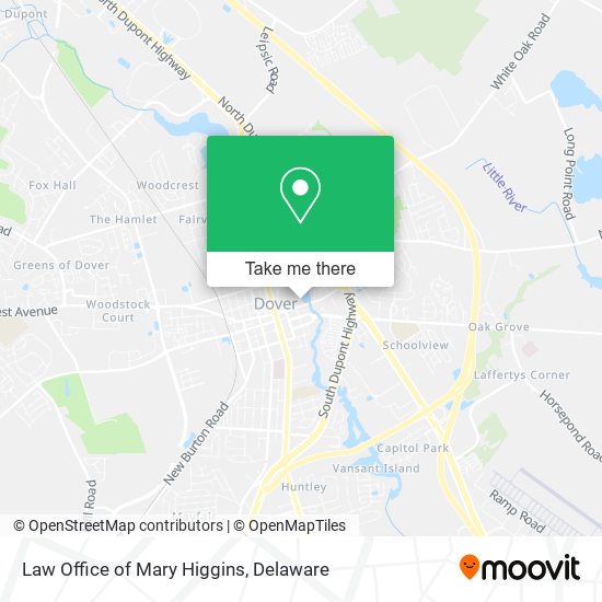 Law Office of Mary Higgins map
