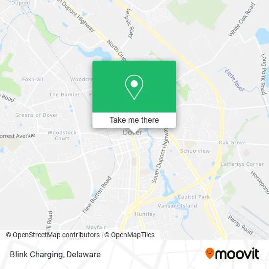 Blink Charging map
