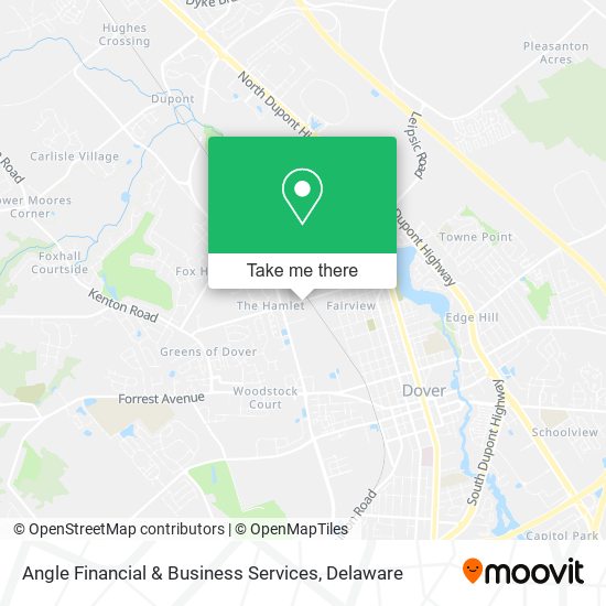 Mapa de Angle Financial & Business Services