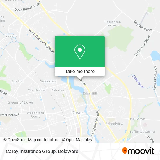 Carey Insurance Group map