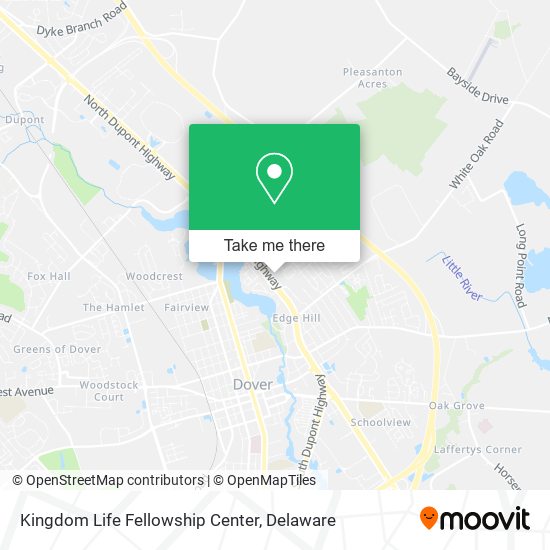 Mapa de Kingdom Life Fellowship Center