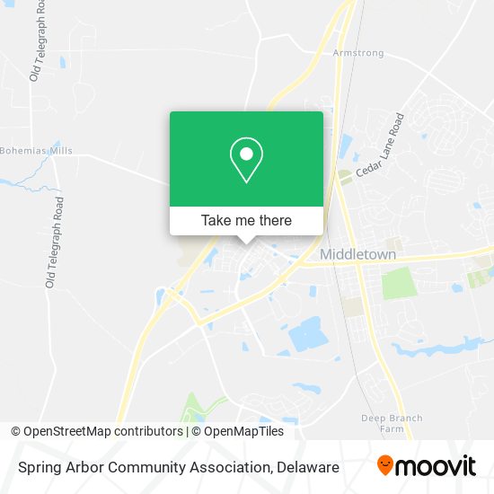 Spring Arbor Community Association map