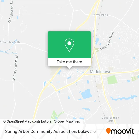 Spring Arbor Community Association map