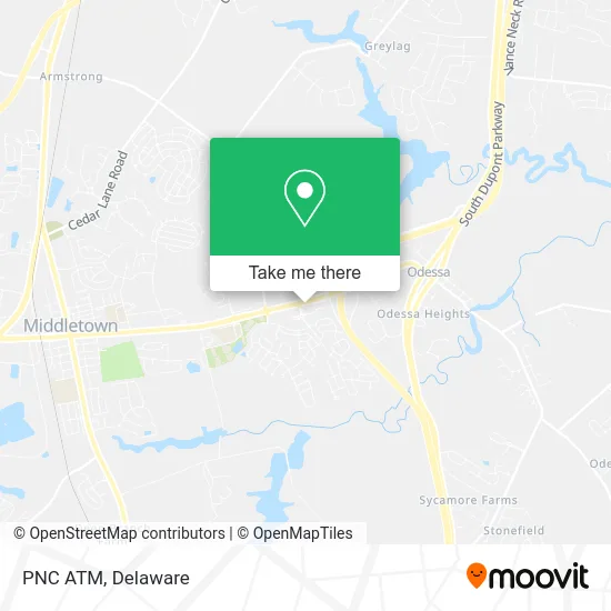 PNC ATM map