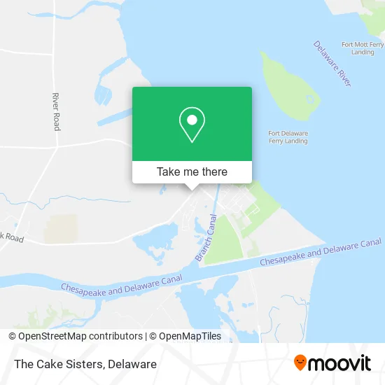 The Cake Sisters map