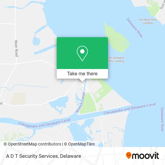 A D T Security Services map