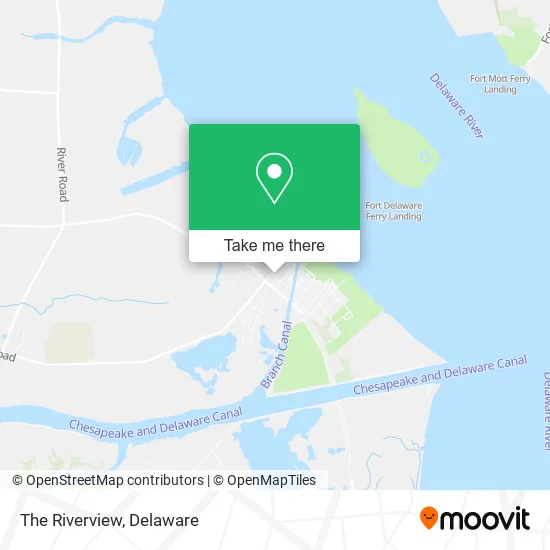 The Riverview map