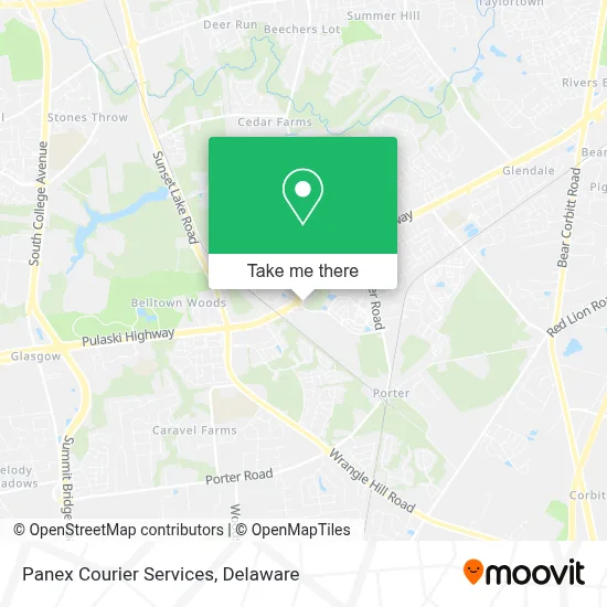 Panex Courier Services map