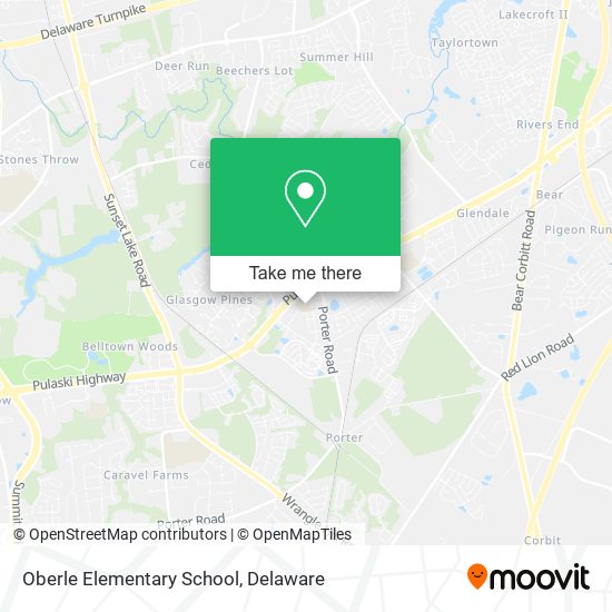 Mapa de Oberle Elementary School