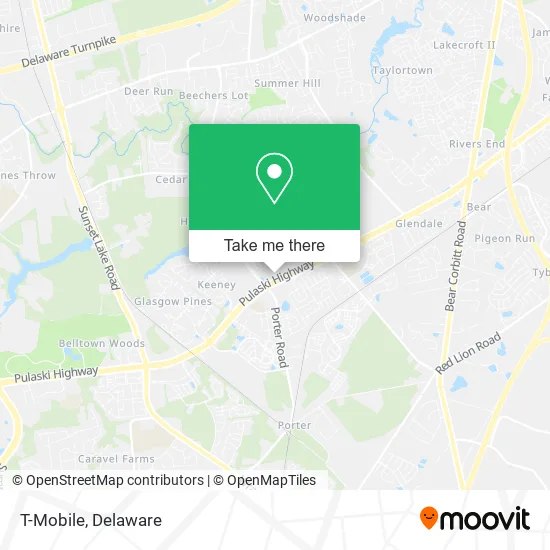 T-Mobile map