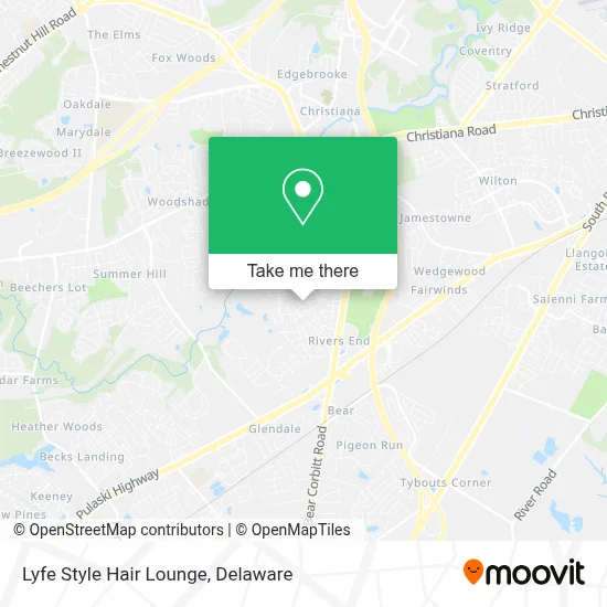Lyfe Style Hair Lounge map