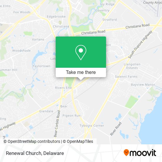 Mapa de Renewal Church