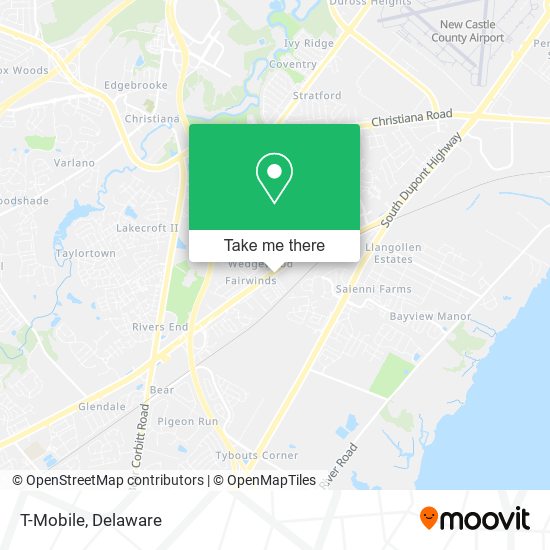 T-Mobile map