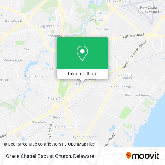 Grace Chapel Baptist Church map
